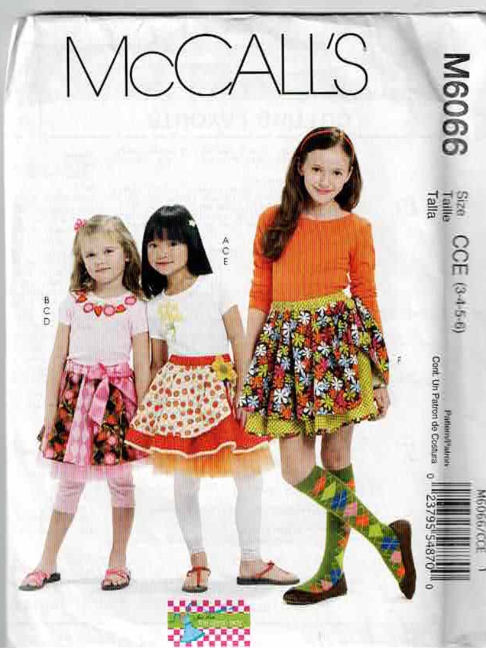 15 Patterns for Young Girls, Sizes (approx.) 3-7